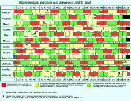 Kalendaryo ng lunar para sa pagtatanim ng mga binhi para sa mga seedlings sa 2016