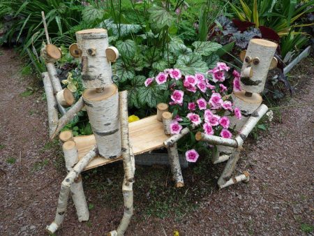 DIY-tuin niet zoals iedereen: interessante ideeën