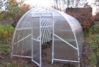 Do-it-yourself greenhouse from polypropylene pipes: step-by-step instructions