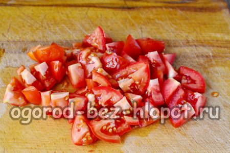 gehakte tomaten