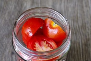 tomaten hakken