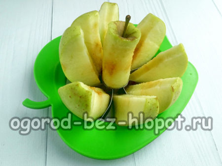 appel gesneden