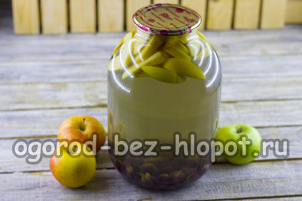 gestoofde appels en druiven