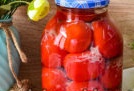 tomaten onder de sneeuw met knoflook