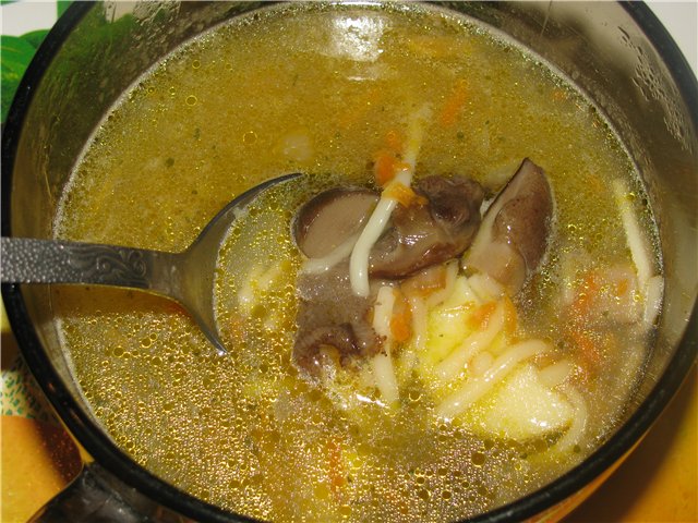 Sopas ng kabute