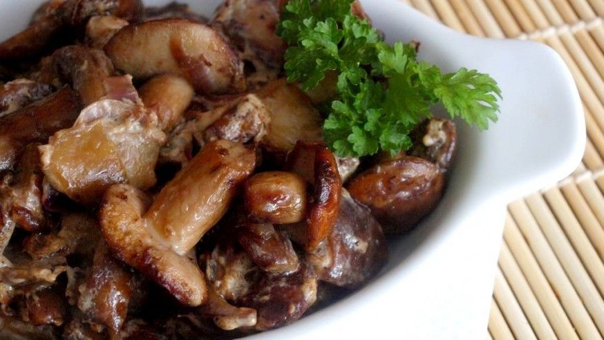 Fried Polish Mushrooms