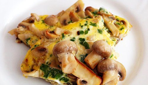 Omelet Met Champignons