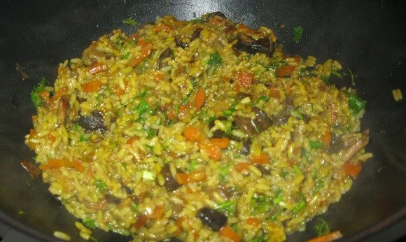 Pilaf met violisten