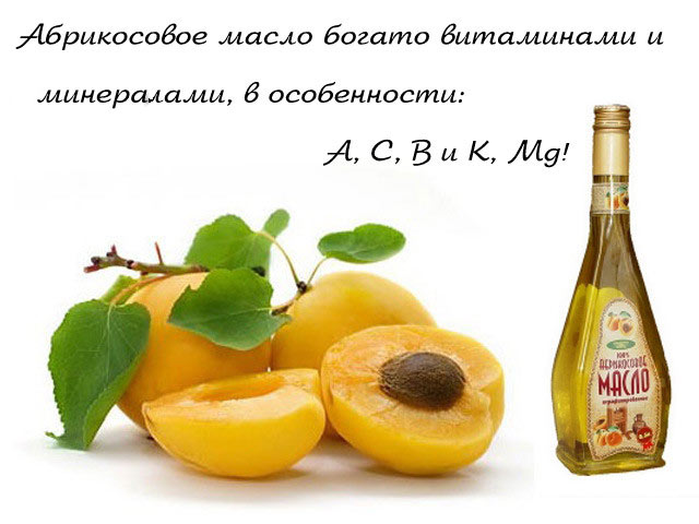 Mga bitamina sa Apricot Oil