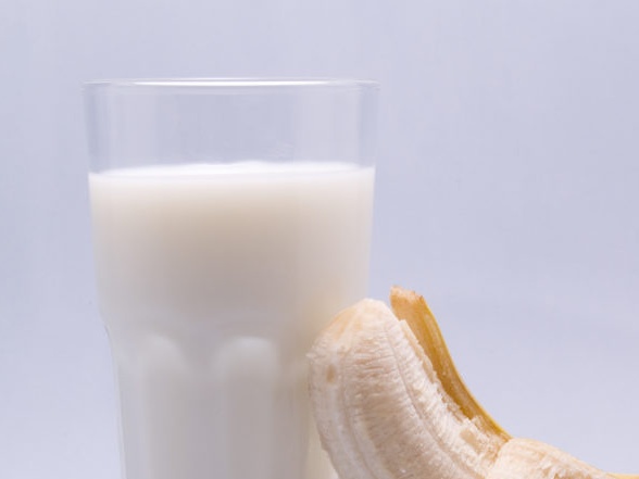 Banaan Met Melk