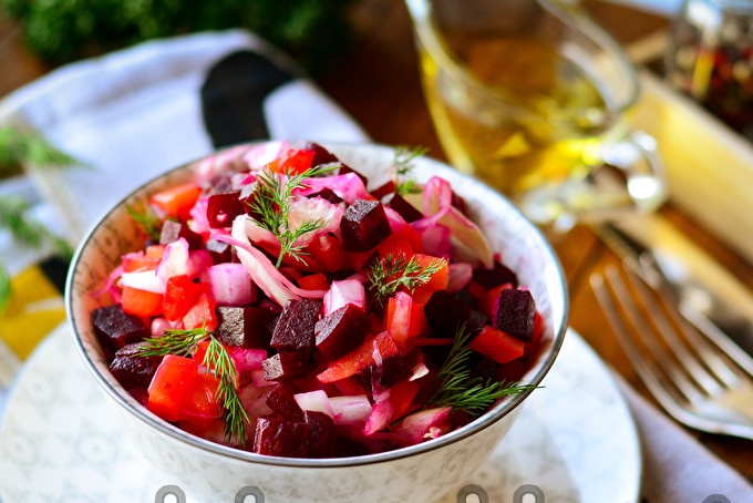 bietensalade voor elke dag