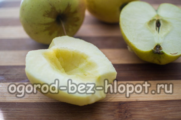 appels hakken en schillen