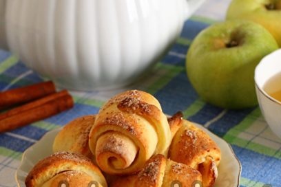 bagels met appels klaar