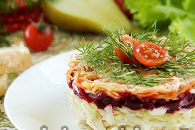 uvanlig yummy salat