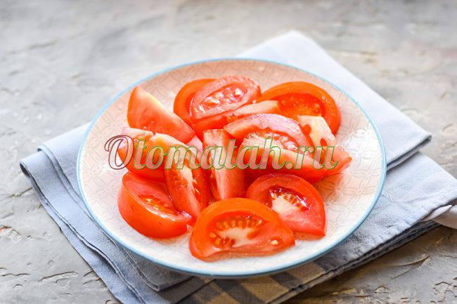 Sliced ​​Tomatoes