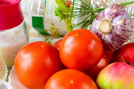 Ingrédients pour Tomates Douces