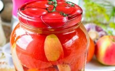 Tomates douces pour l'hiver