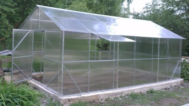 polycarbonate greenhouse