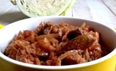 Cavolo brasato con carne