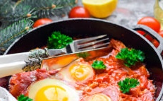 Shakshuka con pomodori