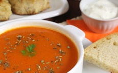 tomato soup puree