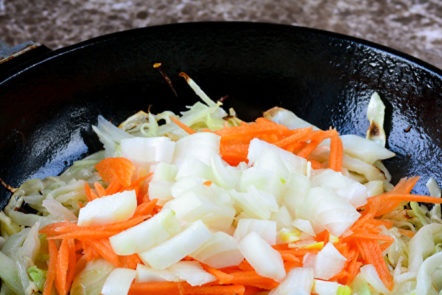 ragoût dans une casserole