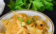 cabbage in a plate